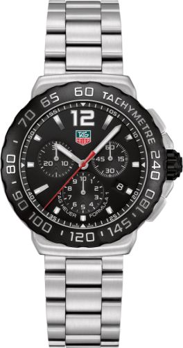 TAG Heuer Formula 1 Quartz Chronograph 42 Stainless Steel / Black / Bracelet